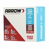 Arrow Fastener Heavy Duty Staples, 18 ga, Flat Crown, 3/8 in Leg L, Steel 506IP